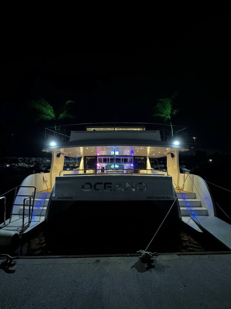 Catamarã Oceano - Detalhes
