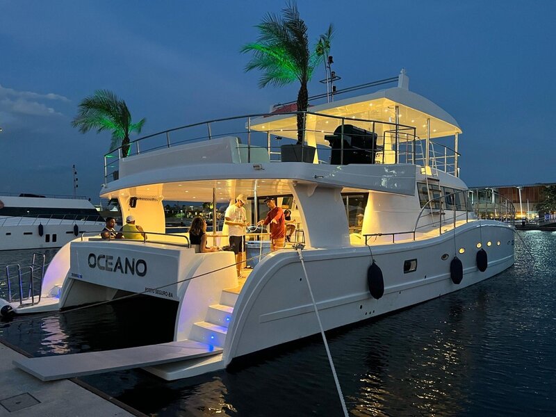 Catamarã Oceano - Interior